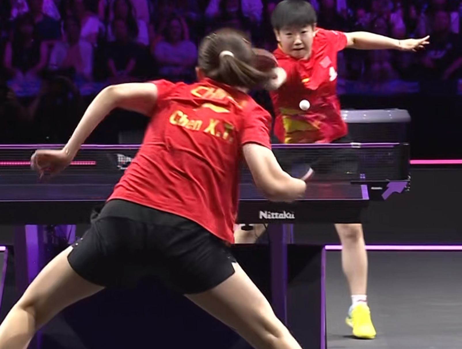 冠军赛女单, 三四局赢得 冠军赛女单, 三四局赢得