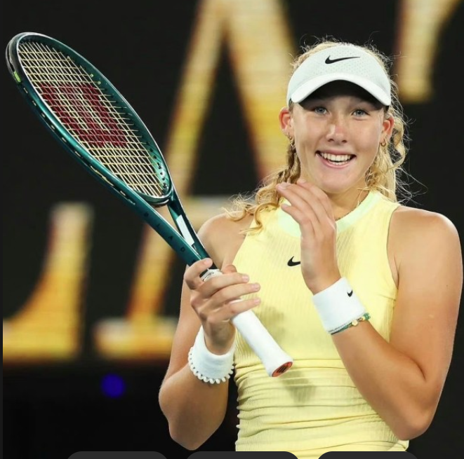 娜夺冠时, 莱巴金娜接